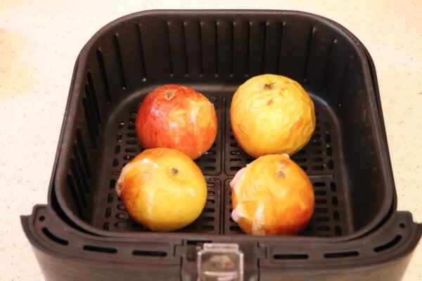 manzanas asadas en airfryer al horno