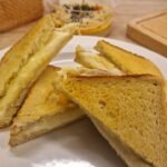 Sándwich de queso a la parrilla en freidora de aire