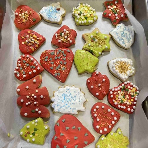 Galletas de jengibre en airfryer