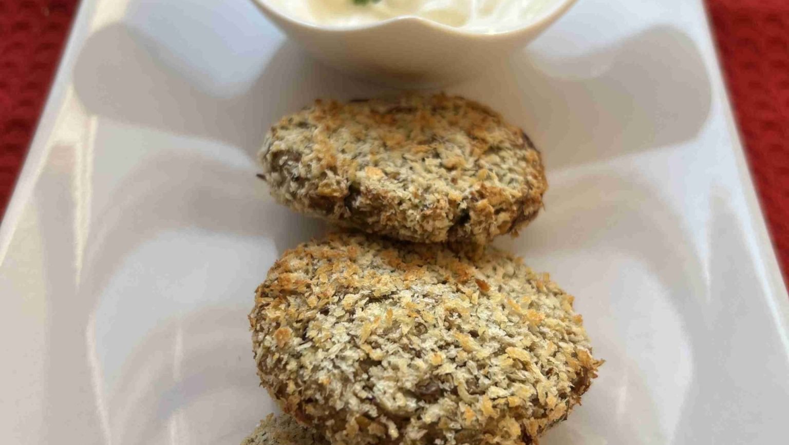 Croquetas de lentejas en freidora de aire 30