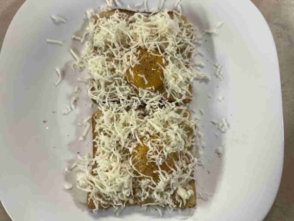 Tostada con huevo en la airfryer 10